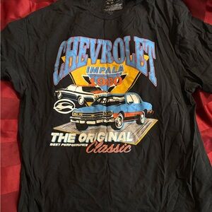 Chemistry Black Short Sleeve Tee with Vintage Graphic